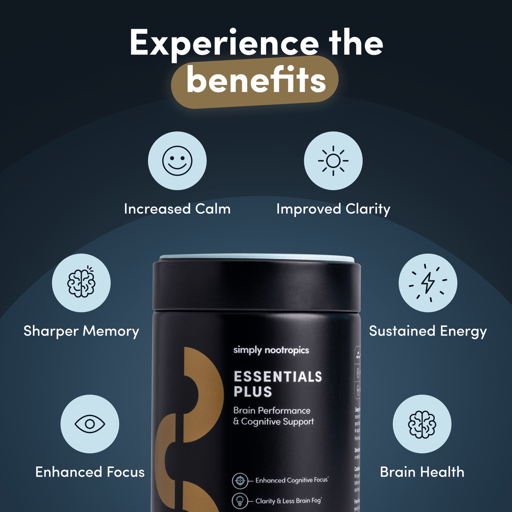 Simply Nootropics Essentials Value Pack | Boost Brain Performance