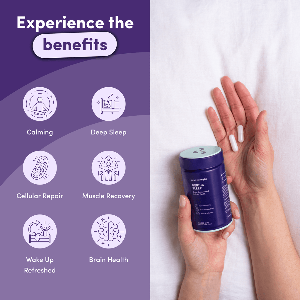 Genius Sleep Supplement for Restful Nights | Simply Nootropics AUS