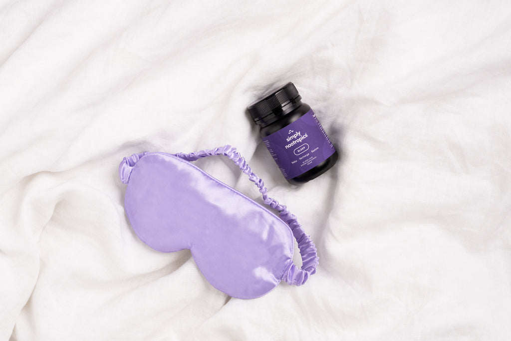 Satin Silk Deep Sleep Mask