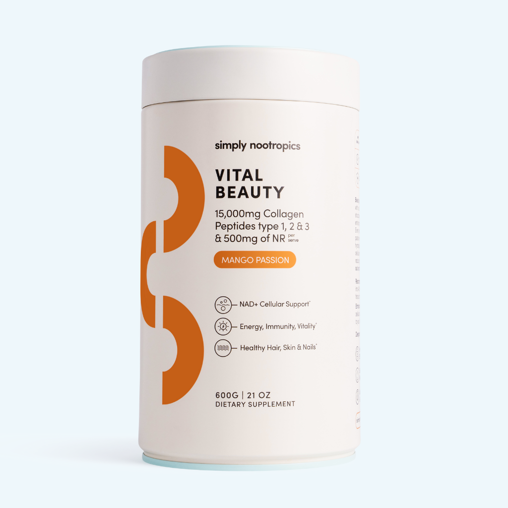 Vital Beauty Collagen Powder Mango Passion - 600g